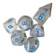 thumbnail image 4 of Juego de dados,Juego de dados poliédricos acrílicos,accesorios para juegos,Juego creativo de dados,material didáctico divertido para matemáticas,Dados grabados,juegos de, 4 of 8