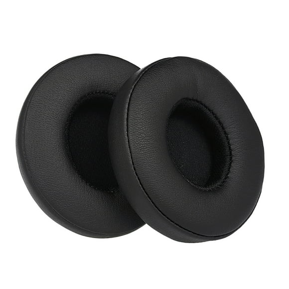 Homgeek 2Pcs Replacement Earpads Ear Pad Cushion for Solo 2 / 3 On Ear Wireless Headphones Black