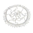 thumbnail image 2 of Weiweiguan Head Chain Tassel Rhinestone Mesh Shape Headpiece Unique Hair Accessory for Women Bride, 2 of 7