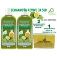 thumbnail image 1 of Bergamota Revive 3X 500 VIVONATURAL. 2 Shampoos Aceite de Bergamota 500 ml + Jabón Orgánico Aceite de Bergamota 110 ml, 1 of 5