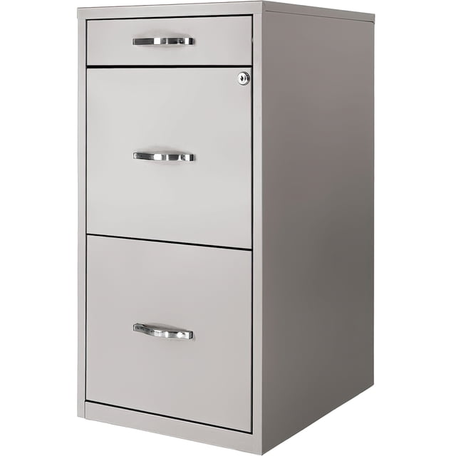 Archivero Metalico 3 Cajones Gutstark Tamaño Carta Gris