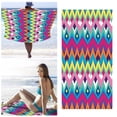thumbnail image 1 of Extra Large Size Microfiber Beach Towel Quick Drying Absorbent And Sand Perfect For Swimming Yoga Camping And Travel, 1 of 5