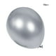 thumbnail image 5 of Toystoory 50 globos de látex para boda, fiesta de cumpleaños, aniversario. plata 2Conjunto, 5 of 6