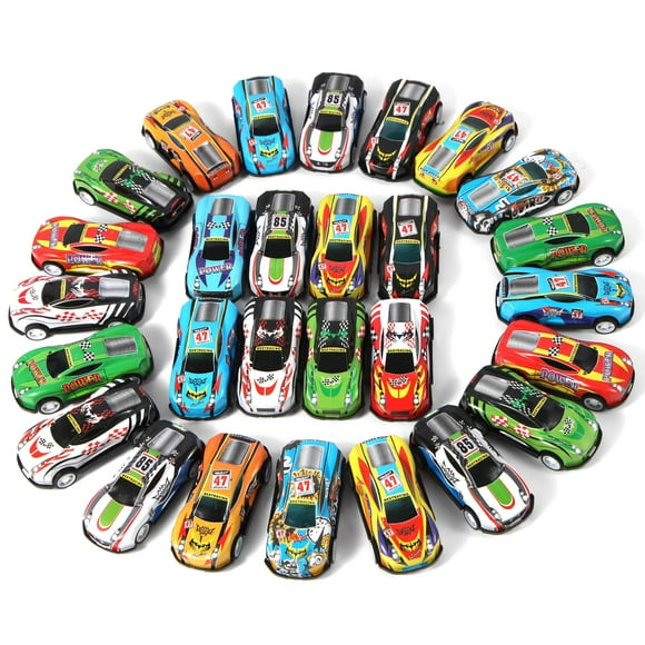 Pull Back Cars Benzem, paquete de 28 juguetes para fiestas infantiles
