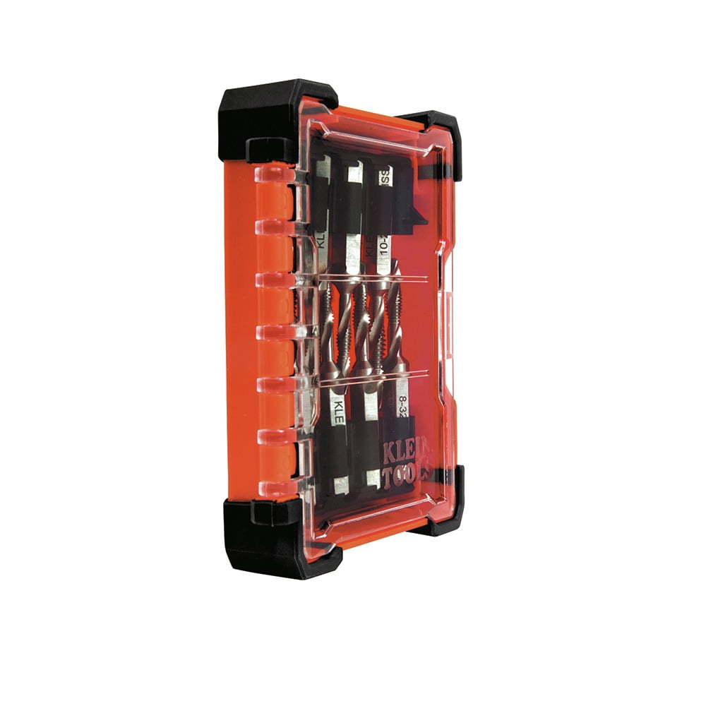 Klein Tools High Speed Steel Drill and Tap Bit Set 8 pc.