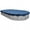Dazzling Blue, variant on Pool Mate 10 Year Heavy-Duty Royal Blue Oval Winter Pool Cover, 16 x 32 ft. Pool