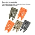 thumbnail image 3 of Wosthever Bolsa Hebilla Saco Clip Correa Guardián Superficie lisa Instalación práctica Accesorios al aire libre Tamaño compacto Mosquetón Escalada color barro Wosthever OD031774-02, 3 of 6