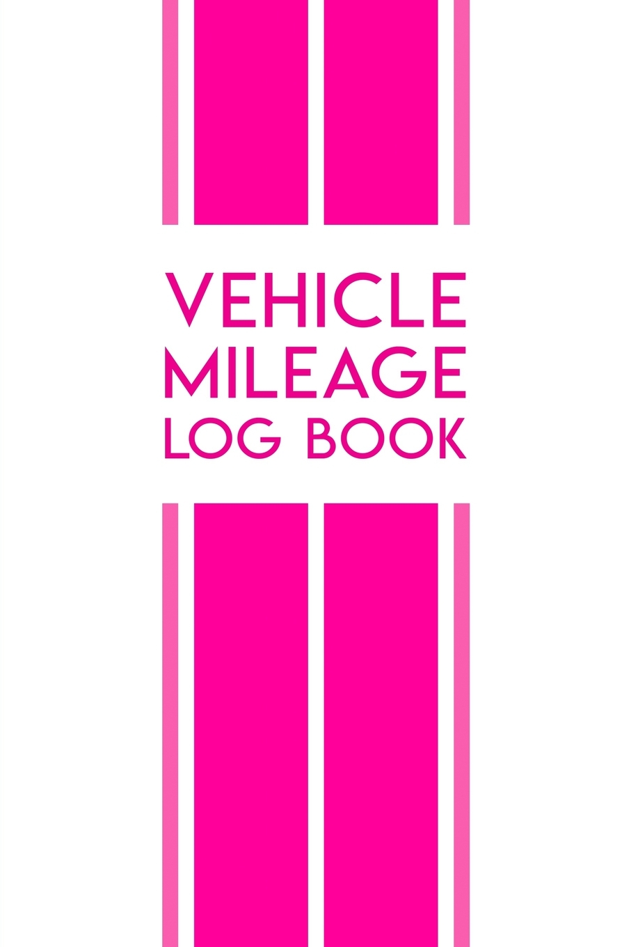 Vehicle Mileage Log Book Auto Mileage Tracker Log Book for Work