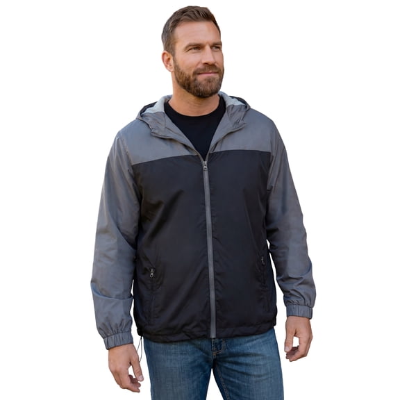 KingSize Men's Big & Tall Jersey-Lined Windbreaker