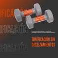 thumbnail image 3 of De neopreno 3 kg (par) , pesas para ejercicio funcional, fuerza, resistencia y cardio, 3 of 7