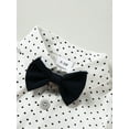 thumbnail image 3 of WESIDOM Infant Boy Toddler Newborn Clothes Formal Outfits Dress Shirt Vest Bowtie Pants 4pcs 0-18M, 3 of 14