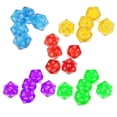 thumbnail image 2 of Dados de Múltiples Caras perfecl D20 Juegos 5pcs Set, 2 of 5