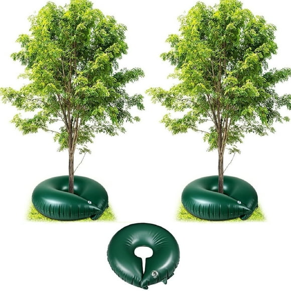 Riforla Tree Watering Bag Bags Irrigation Accessories Sturdy Irrigation Bag Multifunction for Backyard Outside Green 60cm Automatic Water Dripper Green