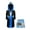 Black&Light Blue, variant on Kids Boys Boxing Uinforms Boxing Match Costume Boxer Fancy Dress Up Hooded Belt Cloak and Shorts Set Black&Light Blue 10