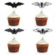 thumbnail image 1 of Decoraciones de pastel de murciélago 3D para Halloween, palitos de decoración de pastel para fiestas, 1 of 8