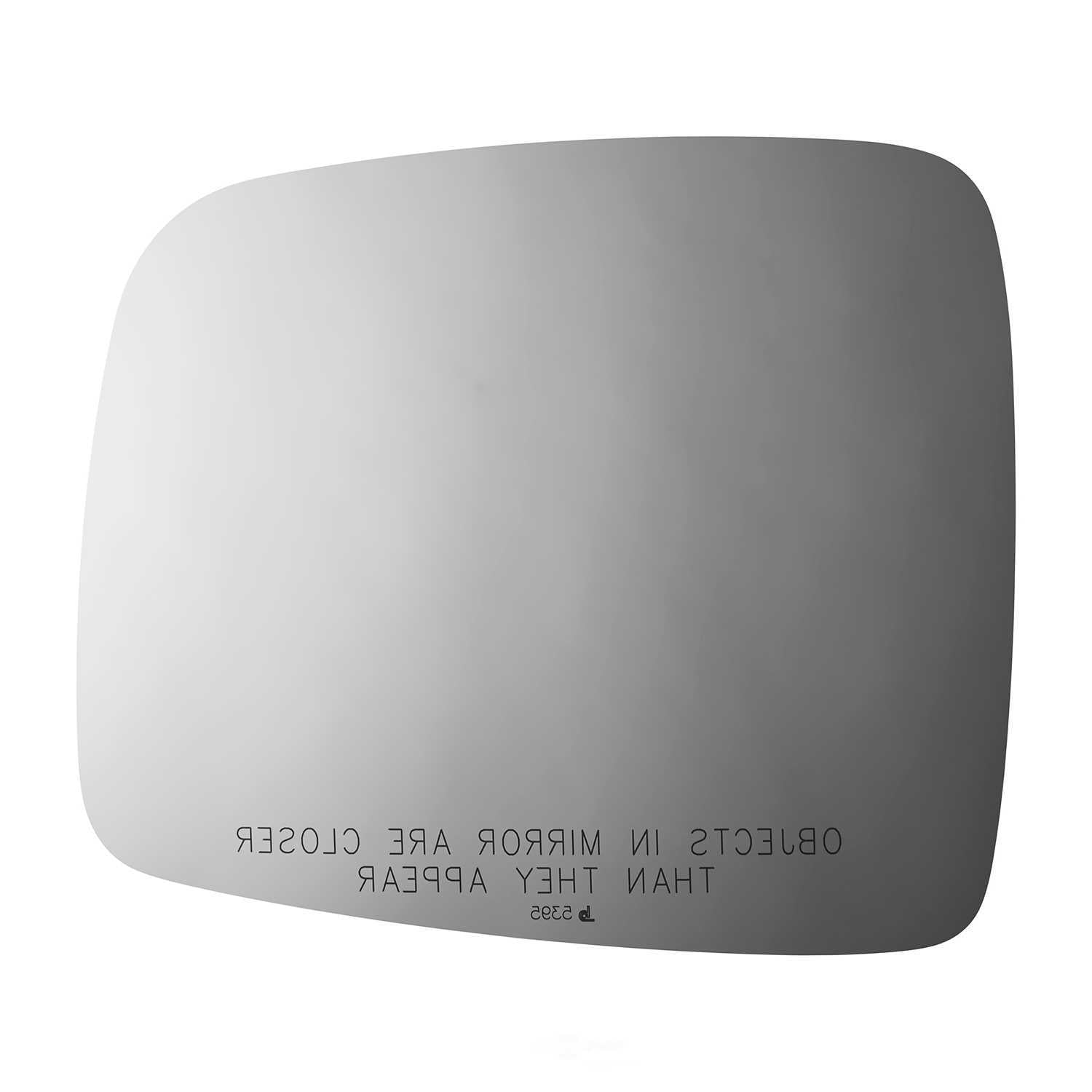 Burco Side View Mirror Replacement Glass - Clear Glass - 5395