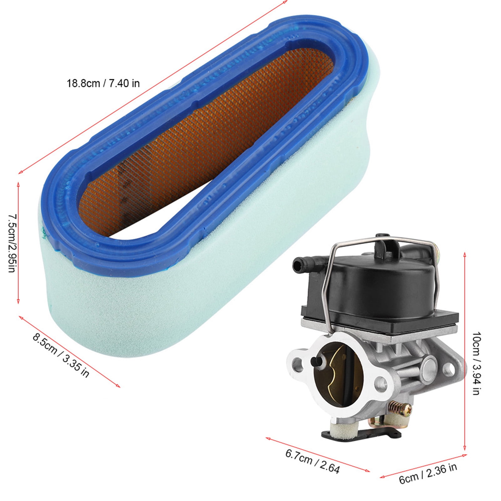 Tecumseh Carburetor Bộ Chế Hòa Khí Cho Tecumseh 640065a 640065 Ohv110 Ohv115 Ohv120 13.5hp 14hp 15hp Tecumseh Snowblower Carburetor - Foto 7