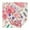 Pioneer Flower Floral-2, variant on Pioneer Flower Floral Print Pattern Square Tablecloth,Waterproof Square Table Cover,Wipeable Spillproof Washable Table Cover for Home Kitchen Party Decor 42"X42"(107x107cm)