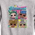 thumbnail image 3 of LOL Surprise! - Glitterati Retro Grid - Toddler And Youth Crewneck Fleece Sweatshirt, 3 of 5