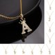 thumbnail image 1 of Collar con colgante de corona con 26 letras en inglés para hombre y mujer, joyería con el alfabeto de circón de lujo, collares con nombre inicial, 1 of 3