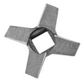 thumbnail image 3 of Meat Grinder, Cross Shaped Food Meat Grinder Blade, Knife Cutter Replacement for Grinders, Fits Kitchen, 3 of 7