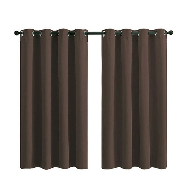 CAROOTU Extérieur Patio Rideau Imperméable avec Oeillet en Métal Rideau Résistant aux Intempéries Polyvalent pour la Vie