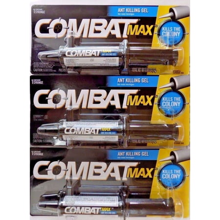 3 Pack - Combat Max Ant Killing Syringe Gel 1.05 (Best Product To Kill Ants)