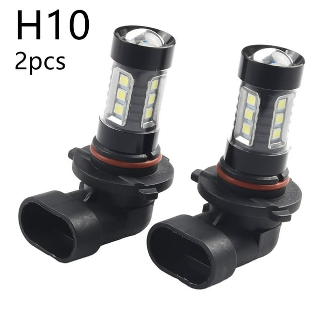 MYG 2 Pcs Kit de Phare Brouillard à DEL H10 9145 9140 Ampoule Super Lumineuse 6000K Blanc Neuf