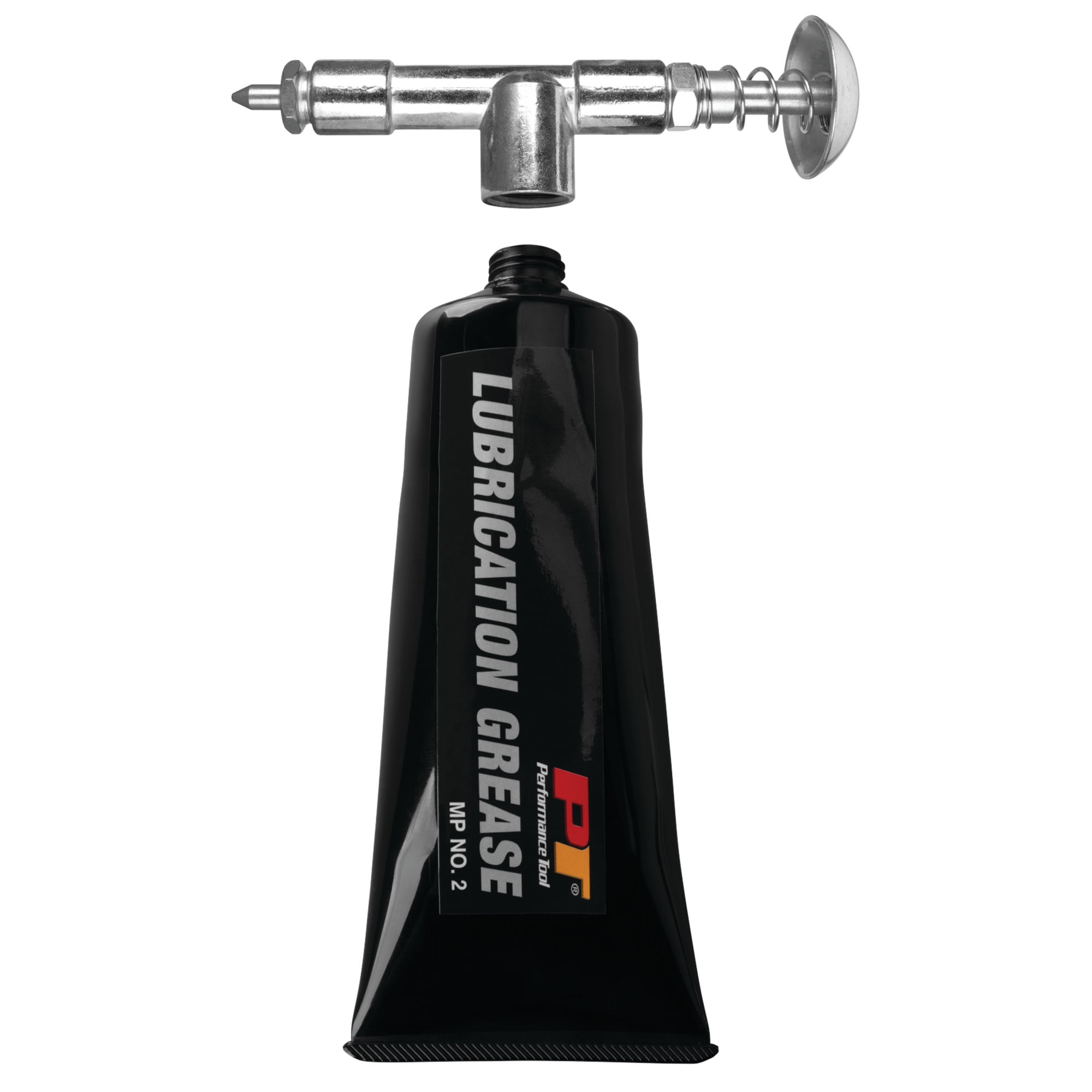 Performance Tool W54235 Precision Point Grease Gun with Grease for Maintenance Work in Garages and Workshops, Black, 3.5 oz