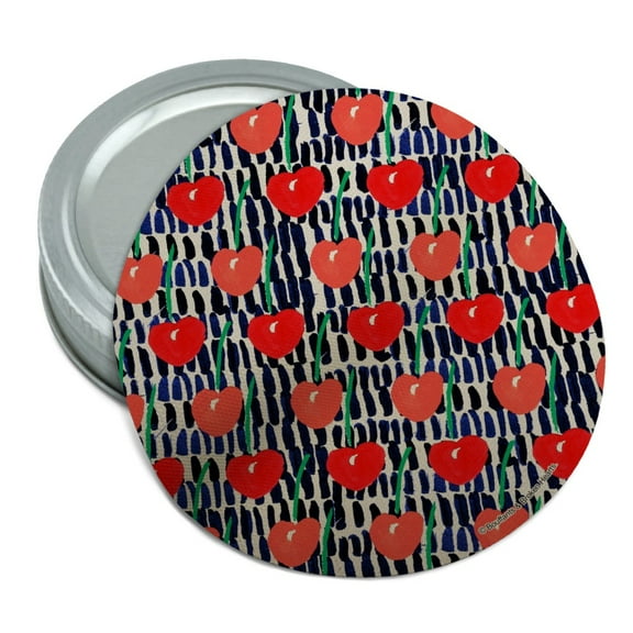 Cheerful Cherries Round Rubber Non-Slip Jar Gripper Lid Opener