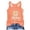 C832/Orange, variant on XIYON Womens Summer Tops 2026 Women Casual Fashion Floral Butterfly Print Crew Neck Sleeveless Vest Top Trendy Going Out Tops