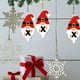 thumbnail image 4 of Juego de 26 adornos colgantes acrílicos navideños con diseño de Papá Noel | Adornos navideños DIY para decorar la puerta de la pared o la fiesta en casa | Manualidades navideñas para regalar, 4 of 6