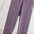 thumbnail image 4 of LYEAA Pajama Pants Women Plus Size Soft Warm Winter High Waisted Home Loungewear Causal Solid Long Sleep Pants Comfortable Sleepwear Bottoms Purple 2XL, 4 of 8