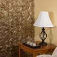 thumbnail image 2 of FASÄDE Traditional 1 4-foot x 8-foot PVC Wall Panel in Bermuda Bronze, 2 of 5