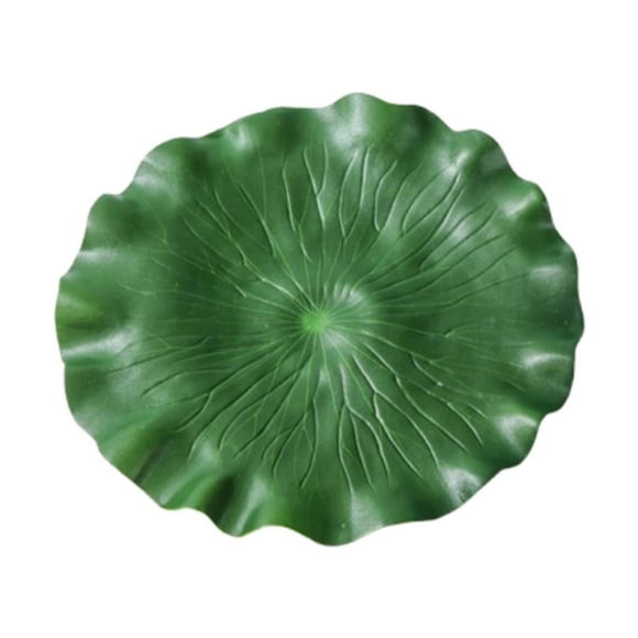 Lipstore Artificial Lotus Leaf Motor Skills Toy Stepping Jumping Game Toy for Garden Kids