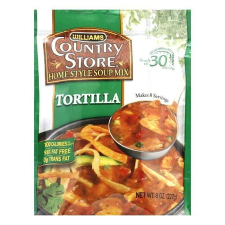 Williams Country Store Tortilla Soup, 8 OZ (Pack of