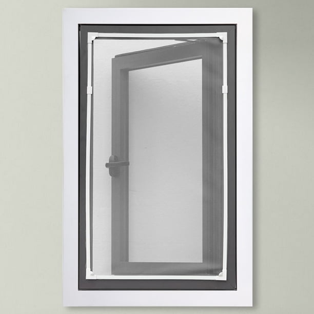 Cortina de malla magnética para ventana autoadhesiva antimosquitos mosquitera Protector para el hogar Hugtrwg Para estrenar