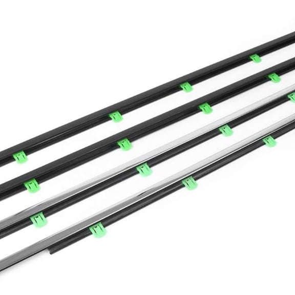 4PCS Door Outside Weatherstrip Trim,Window Weather Stripping,Car Window Seal Belt for Honda , Replaces