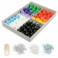 thumbnail image 2 of Molecular Model Building Set, Chemistry Learning Toy, 239 Pieces, Colorful Atoms & Bonds, Plastic Construction, STEM Classroom Activity, Educational Science Project, For Learners Learning Akmoler, 2 of 6