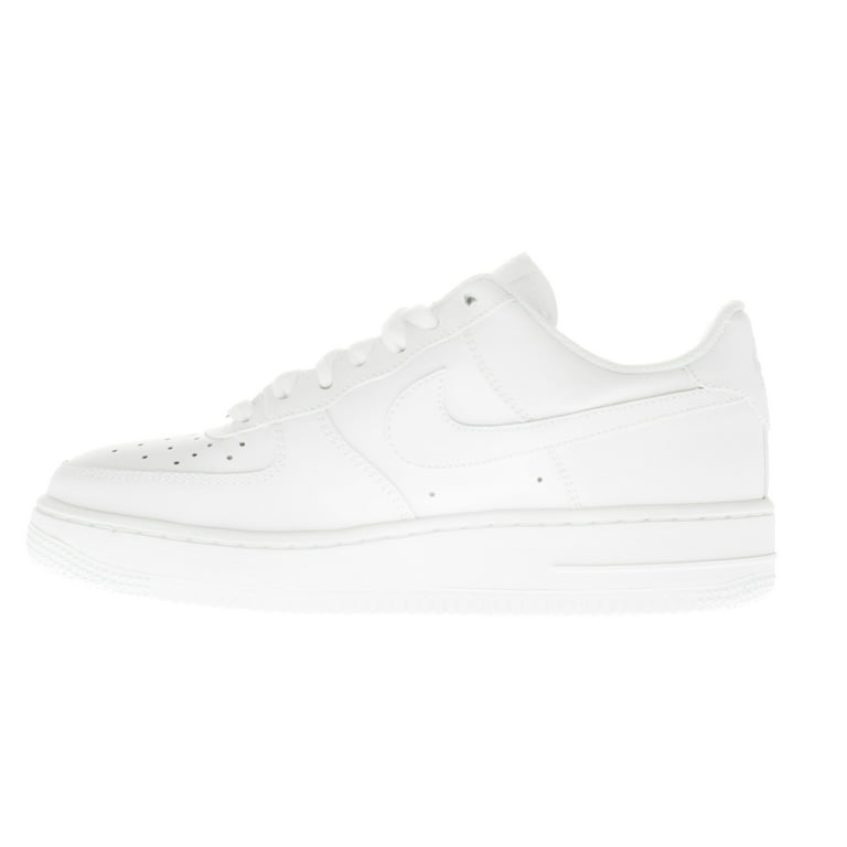 Buy Nike Air Force 1 Mid (GS) Boys Basketball Shoes White / White