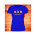 thumbnail image 1 of Playera Blusa Con Impresion De 3 Capybaras Bebes Fashion Ropa para Mujer Capibara Color Azul Talla Chica Marca Emil SaEs, 1 of 4