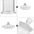 thumbnail image 4 of Miangastore Sample Storage Bottle Clear Laboratory Bottle Practical Glass Sample Vial, 4 of 9