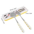 thumbnail image 4 of Baby Cutlery, Asixx 2 PCS Stainless Steel Fork And Spoon With Box For Kids Flatware Tableware, 4 of 8