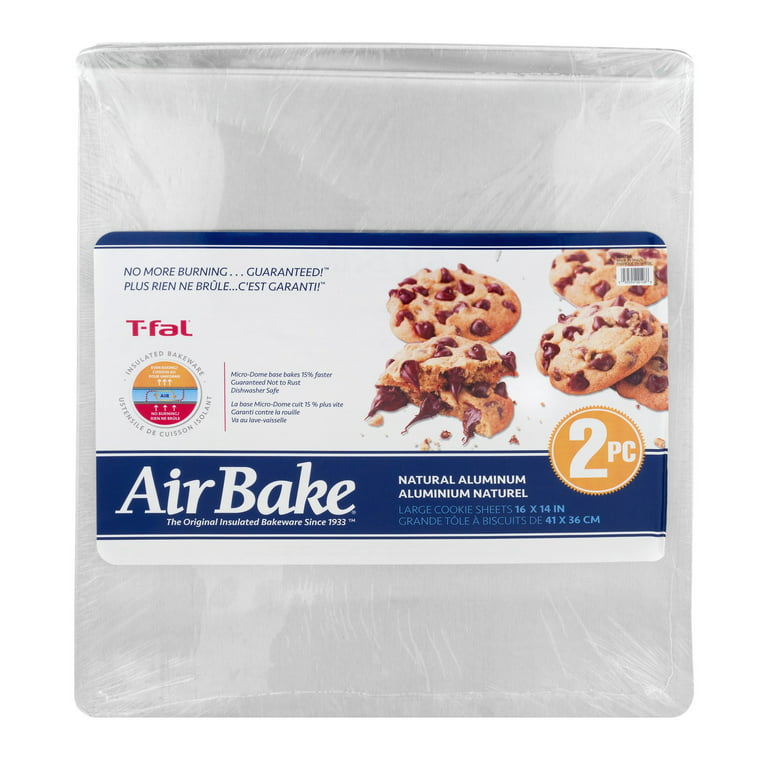 T-fal Airbake 14 in. Cookie Sheet 2-Piece Set T482AVA2 - The Home Depot