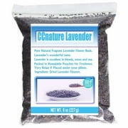 CCnature Lavender Flowers Dried Lavender Buds Culinary Grade 8oz-Perfect for Tea, Lemonade, Soap, Baking, Baths. Fresh Fragrance