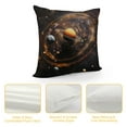 thumbnail image 4 of GOSMITH  Throw Pillow Cover Outer Space Solar System Decorative Pillow Cases Home Decor Square Pillowcases, 4 of 5