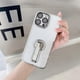 thumbnail image 1 of Clear Case for iPhone 15 Pro Max/ 15 Ultra with Screen Protector, Plating Built-in Magnetic Ring Kickstand Holder, 1 of 5