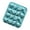 Blue, variant on Oasiva Nonstick Silicone Chocolate Candy Dessert Molds 16 Cavity Shell Starfishes Shape Mould For Baking Decorations