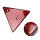 thumbnail image 2 of Paquete de 3 señales de advertencia reflectoras de seguridad, señal de seguridad triangular para vehículos de movimiento lento, reflectante de grado de ingeniería para camiones al aire libre, 2 of 5