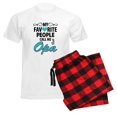 thumbnail image 5 of CafePress - My Favorite People Call Me Opa Pajamas - Men's Light Loose Fit Cotton Pajama Set, 5 of 7